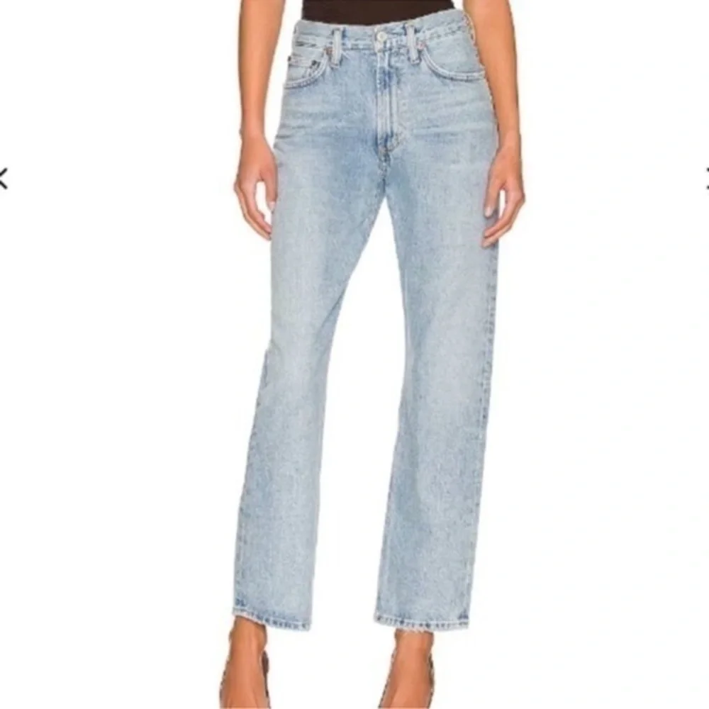 NWT Agolde Mia Mid Rise Straight jeans size 31 Revolve